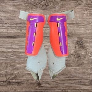 Nike Soccer Shin Guards Little Girls Size Small